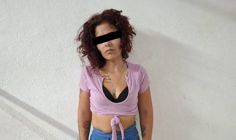 Detienen en Manzanillo a mujer presunta generadora de violencia vinculada a grupo delictivo
