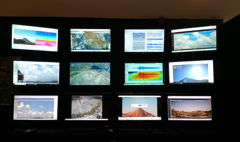 Volcán de Fuego en calma y sin riesgo para la población: UEPC Colima