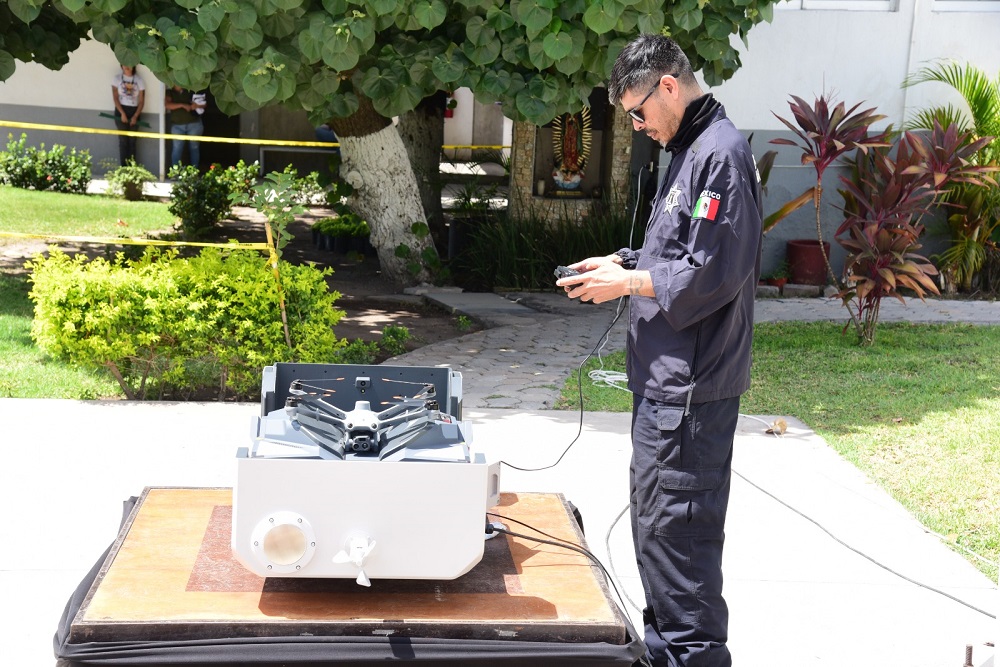 Presidente Riult Rivera entregó drones de videovigilancia para reforzar la seguridad en el municipio