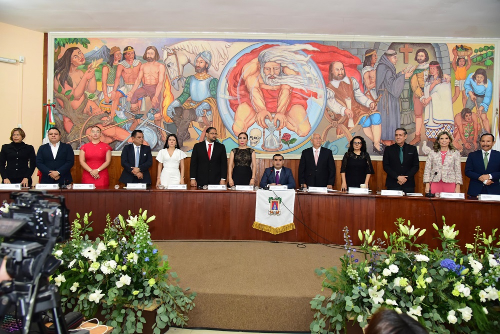 Riult Rivera, entrega el primer informe de labores al Cabildo; “Unidos sí avanzamos”