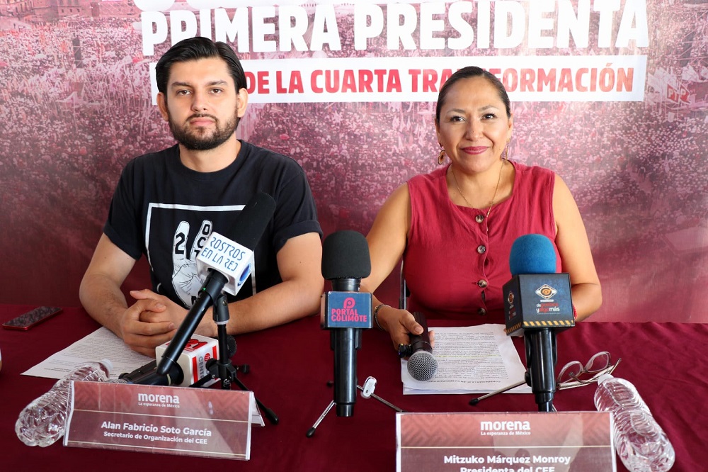 El Pueblo de México respalda a la Presidenta Claudia Sheinbaum y al proyecto de la 4T: Morena Colima