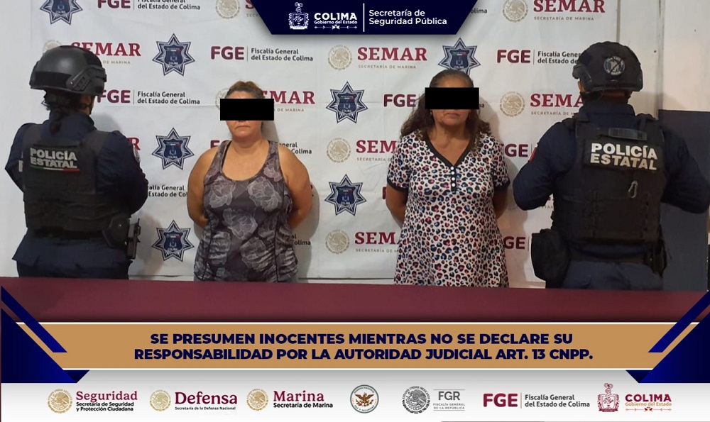 Aseguran a dos mujeres por riña en Colima