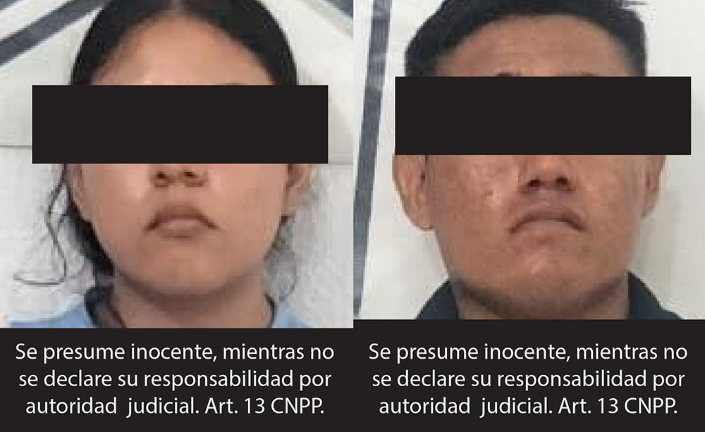 Detienen policías de VdeA a pareja‎ por presunto robo con violencia a tienda‎‎