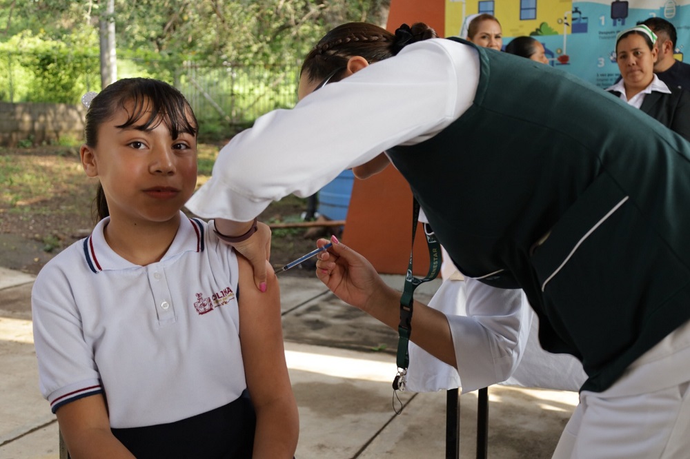 Salud Colima impulsa vacunación gratuita contra Virus del Papiloma Humano
