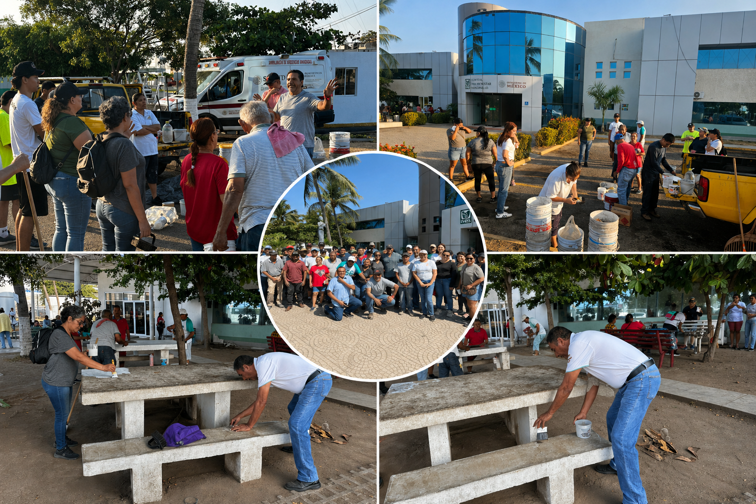Agrupación “Actuemos. Colima Ahora” lo volvió a hacer: rehabilitan áreas del Hospital de Manzanillo