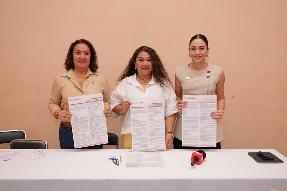 Presenta el Congreso del Estado la convocatoria para el Premio Estatal de Periodismo 2026