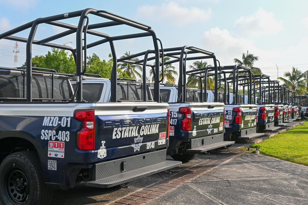 Rosi Bayardo robustece la seguridad en Manzanillo; 150 nuevos elementos y 24 patrullas por parte del Gobierno de Indira Vizcaíno