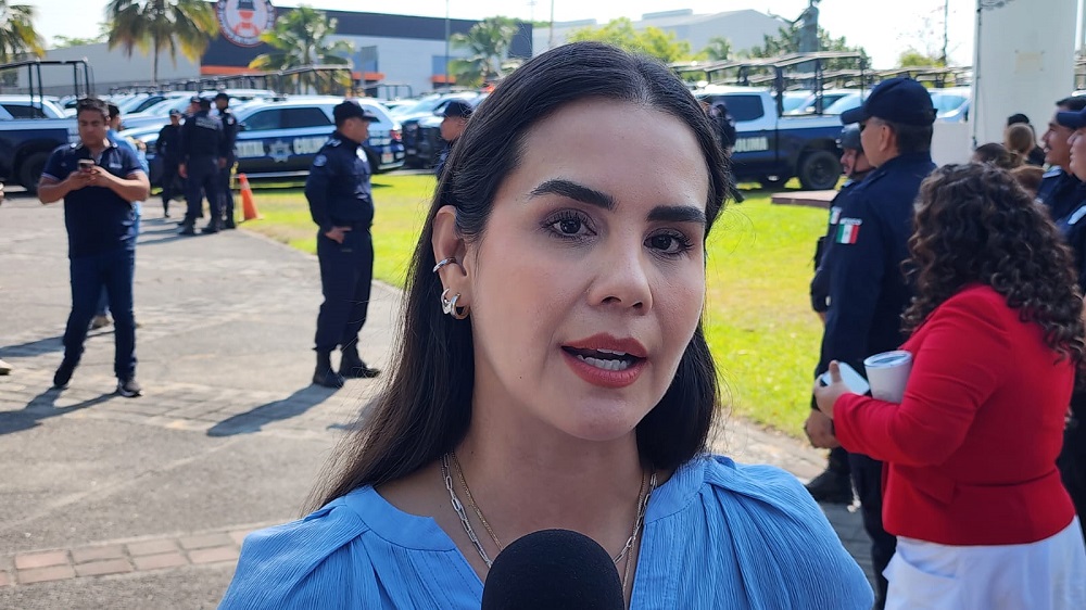 Manzanillo refuerza estrategia de seguridad con depuración policial: Rosi Bayardo