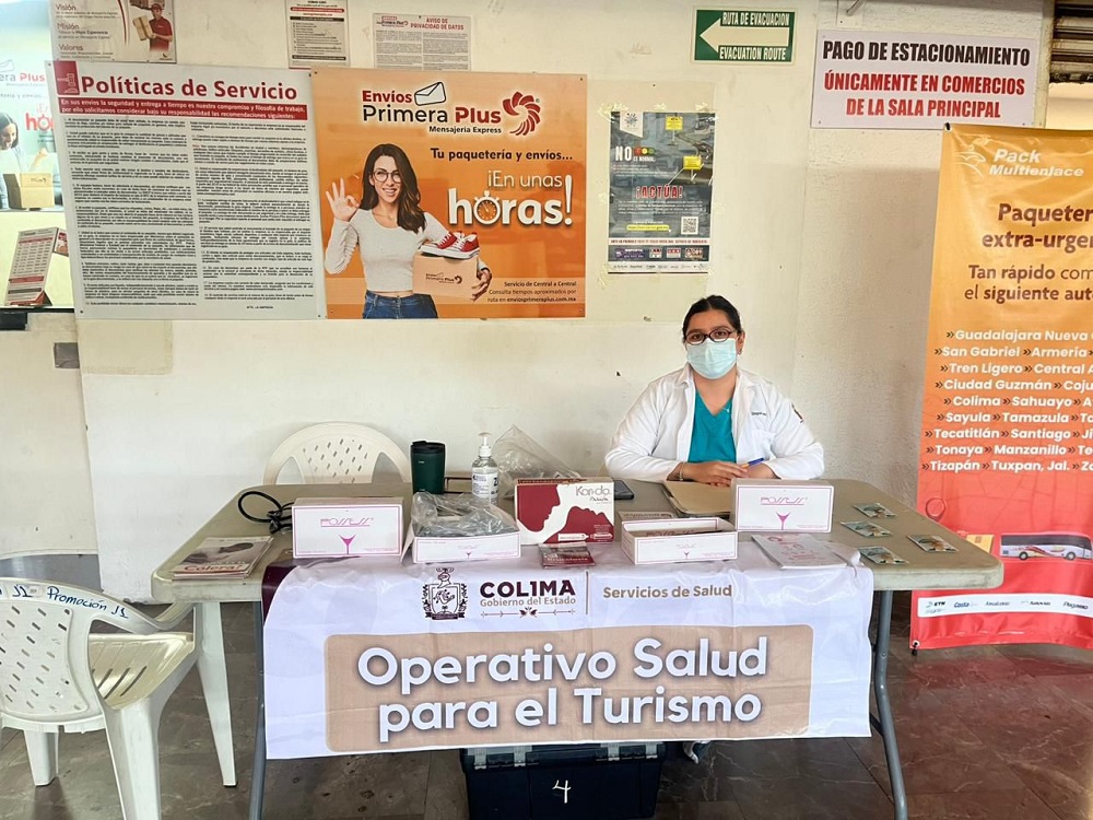 Casi 4 mil 500 vacunas aplicadas en el estado de Colima durante el Operativo Salud para el Turismo 2026