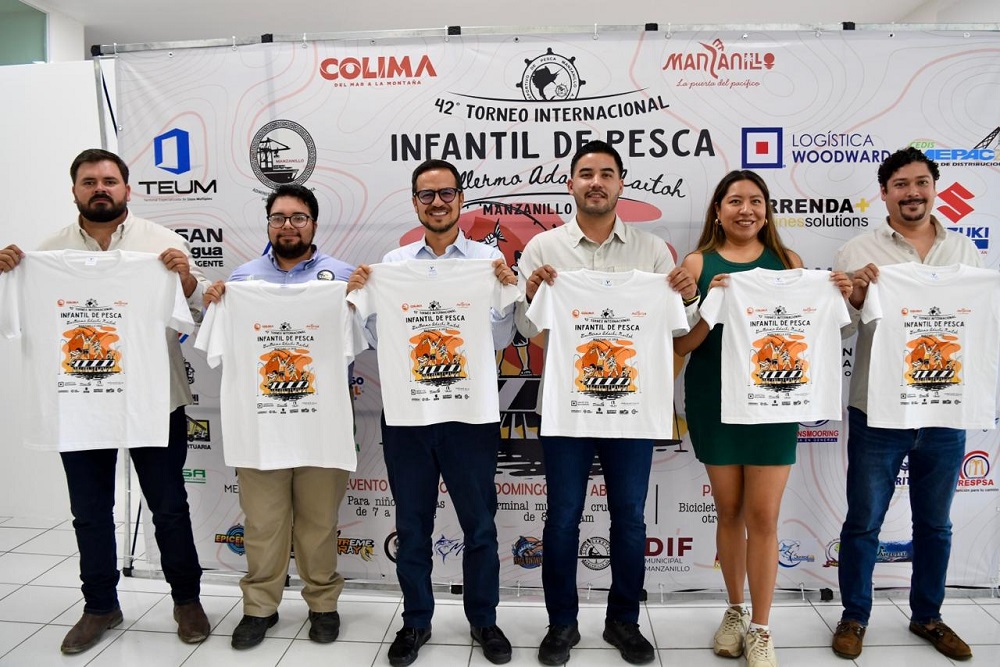 Manzanillo será sede del 42° Torneo Internacional Infantil de Pesca ‘Guillermo Adachi Naitoh’