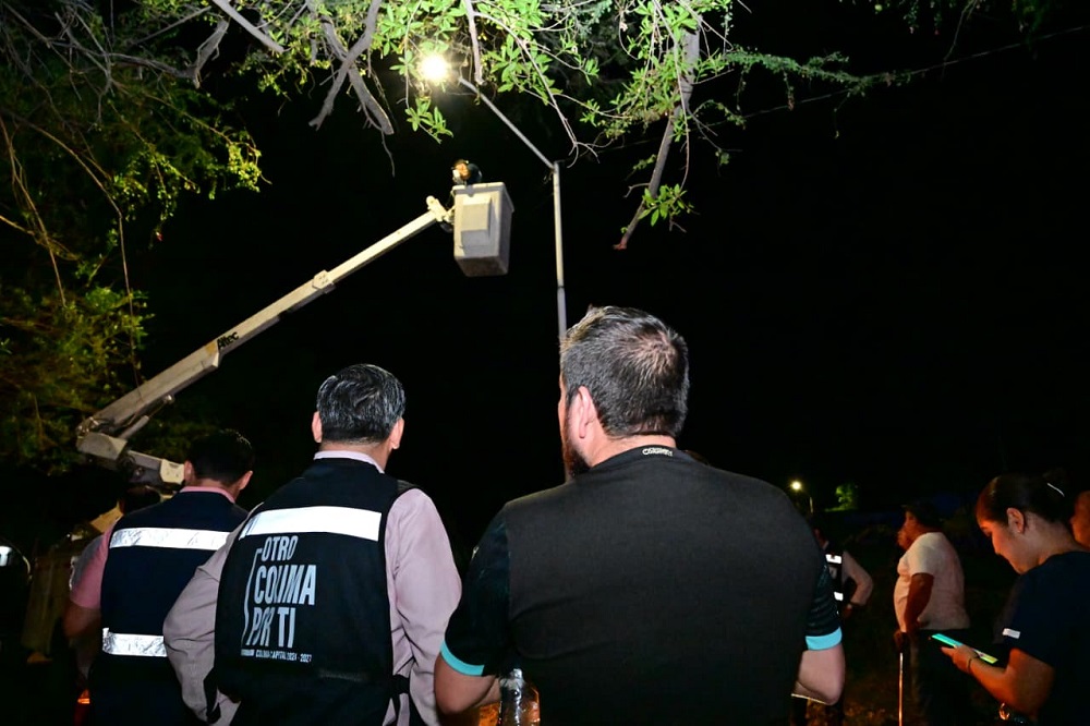 El Yaqui ya está completamente iluminada: Riult Rivera cumple y refuerza la iluminación y tranquilidad