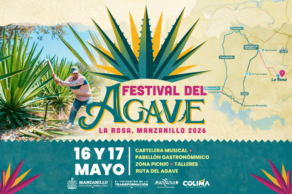 Festival del Agave el 16 y 17 de mayo proyectará la riqueza cultural de la zona alta de Manzanillo