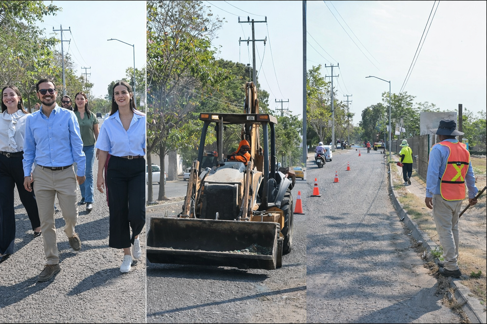 Rosi Bayardo inicia rehabilitación de la entrada principal a Marimar