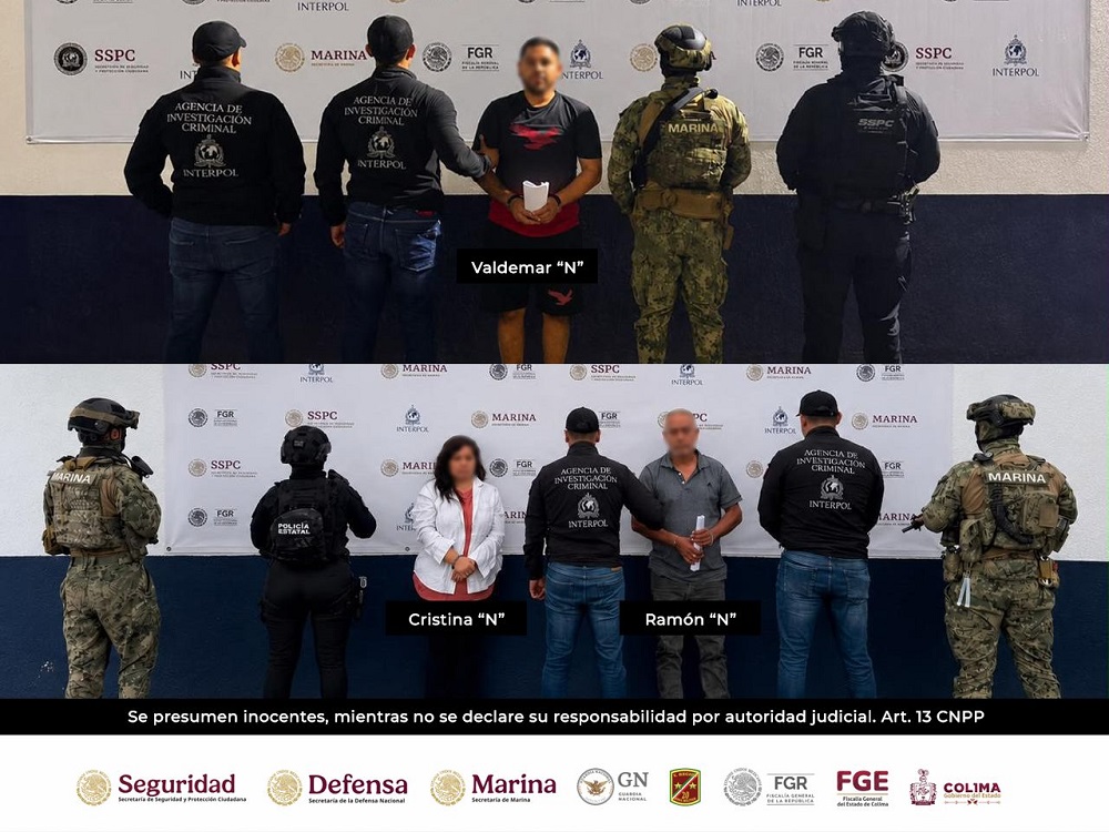 Detienen en operativos a tres generadores de violencia en Colima