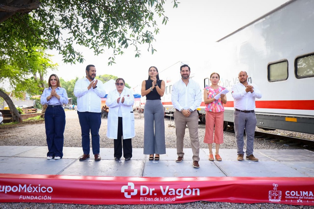Dr. Vagón beneficia a miles de colimenses con servicios médicos gratuitos especializados