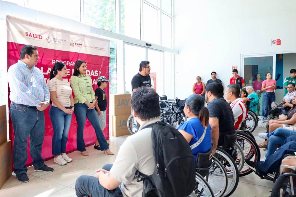 Con inversión de 1.4 mdp, llegan a Colima casi 300 apoyos funcionales para personas que más lo necesitan