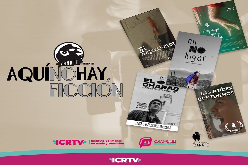 Canal 12 del ICRTV estrena ‘Aquí no hay ficción’, junto con el Festival Zanate