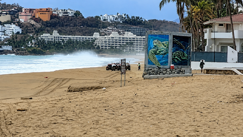 Se ahoga mujer en Playa Azul, en Manzanillo