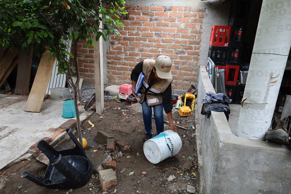 Salud Colima exhorta a reforzar prevención contra el dengue en los hogares