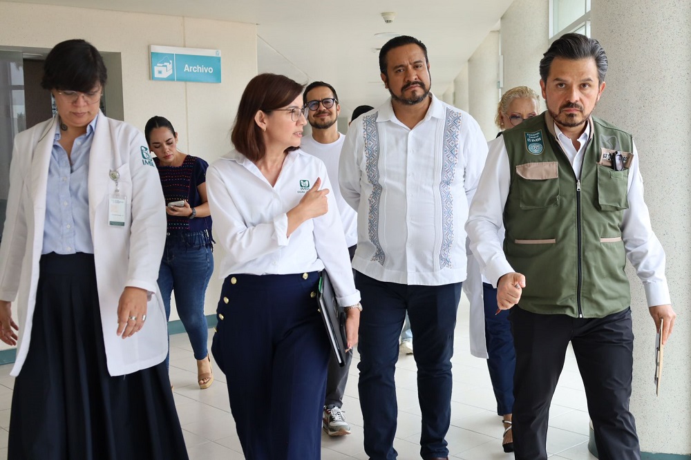 Supervisan avances de inversión histórica por casi 55 mdp en infraestructura y equipamiento médico en Manzanillo
