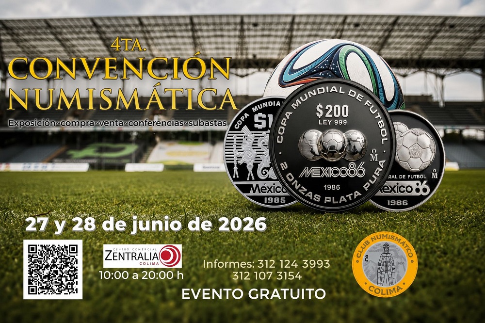 Más de 30 expositores participarán en exhibición de monedas y billetes de colección