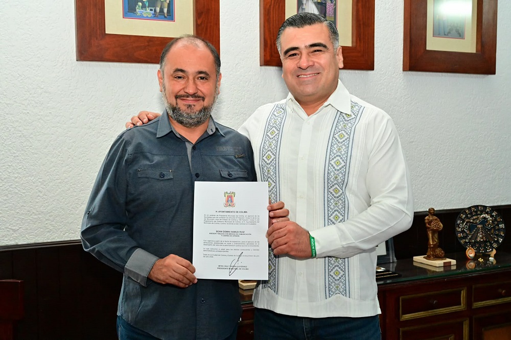Nombró Riult Rivera a Sean Osmin Hamud Ruiz como asesor y enlace con medios de comunicación