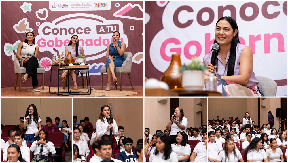 Indira Vizcaíno pide a jóvenes asumir mayor responsabilidad social ante oportunidades educativas